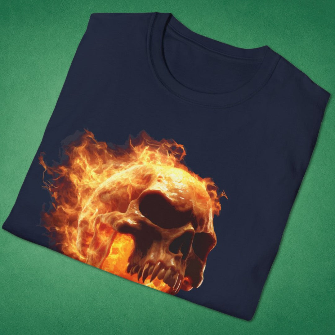 Flaming Skull T-Shirt
