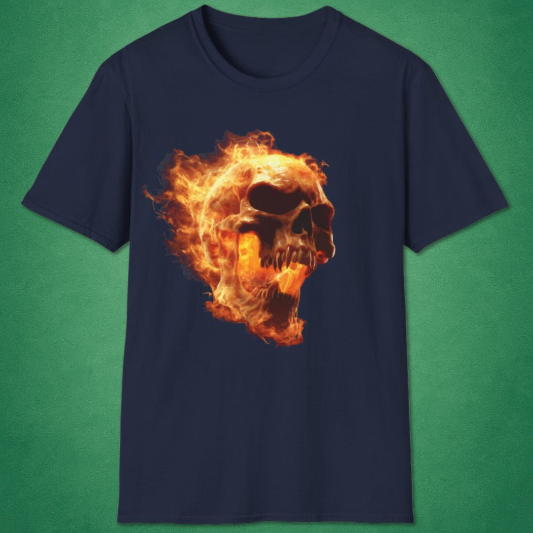 Flaming Skull T-Shirt