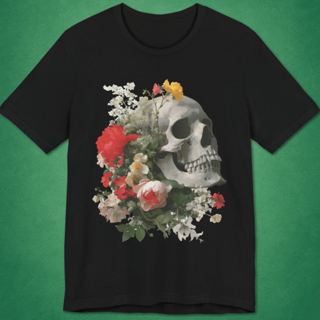Flower Skull T-Shirt
