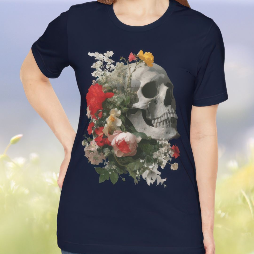 Flower Skull T-Shirt