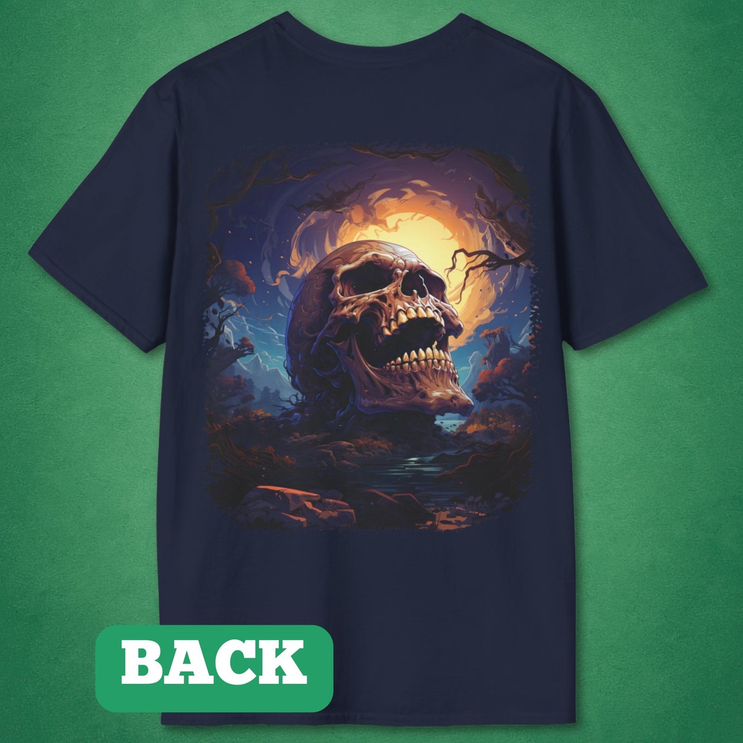 Graveyard Skull T-Shirt