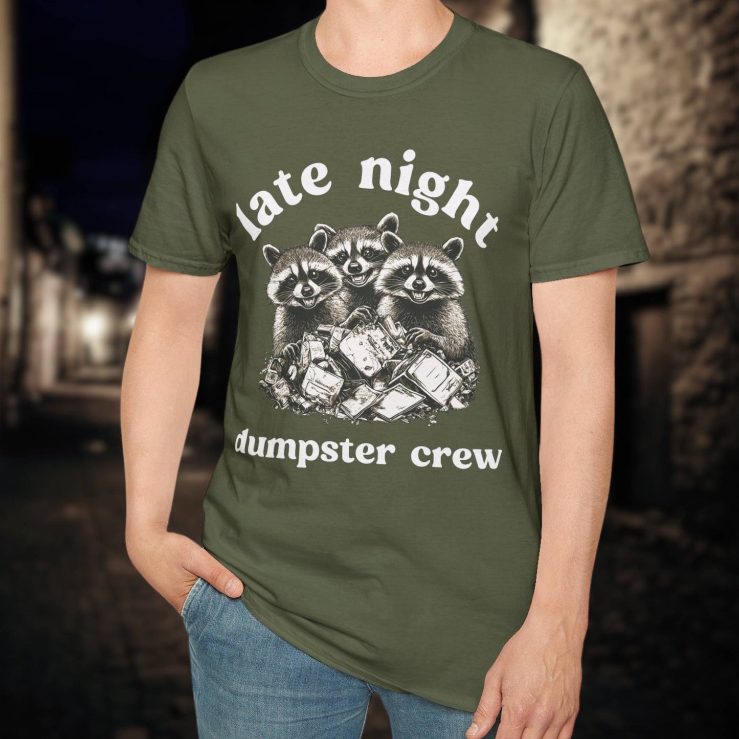 Late Night Dumpster Crew T-Shirt