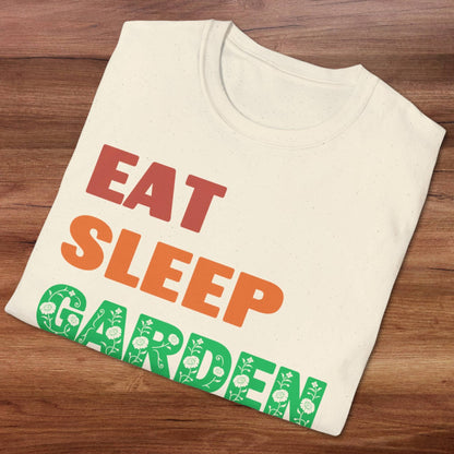 Eat Sleep Garden Repeat T-Shirt