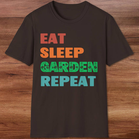 Eat Sleep Garden Repeat T-Shirt