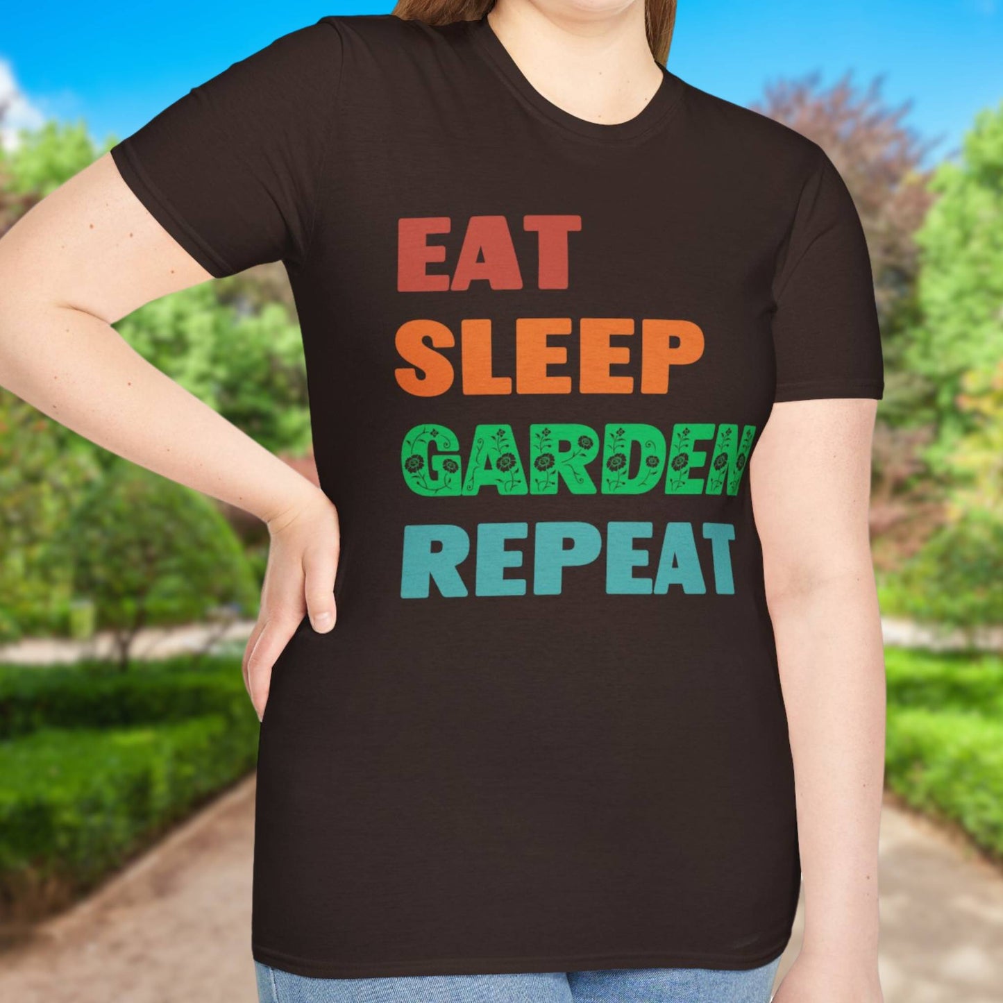 Eat Sleep Garden Repeat T-Shirt