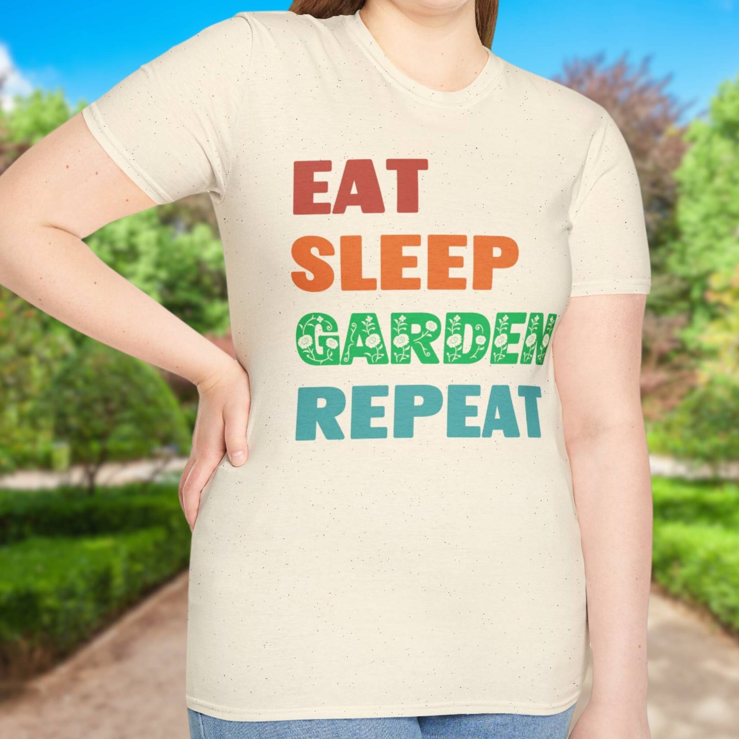 Eat Sleep Garden Repeat T-Shirt