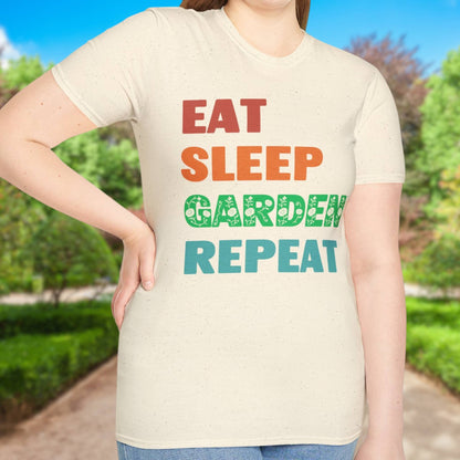 Eat Sleep Garden Repeat T-Shirt