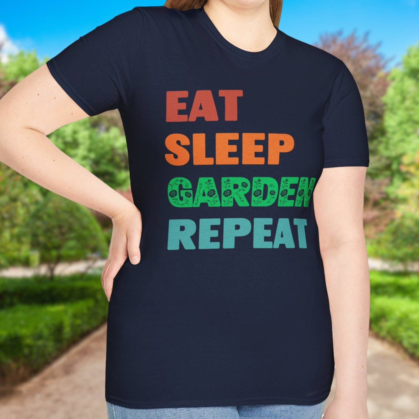 Eat Sleep Garden Repeat T-Shirt
