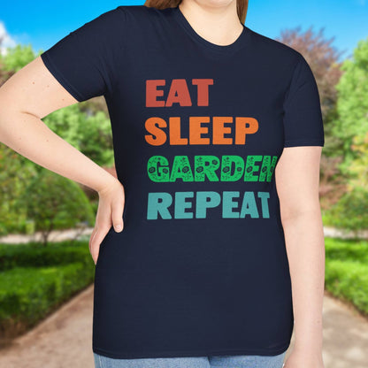 Eat Sleep Garden Repeat T-Shirt