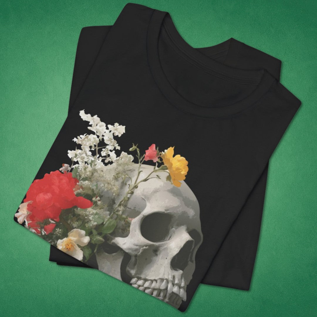 Flower Skull T-Shirt