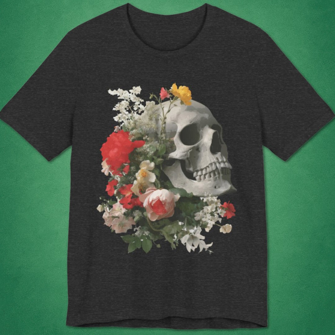 Flower Skull T-Shirt