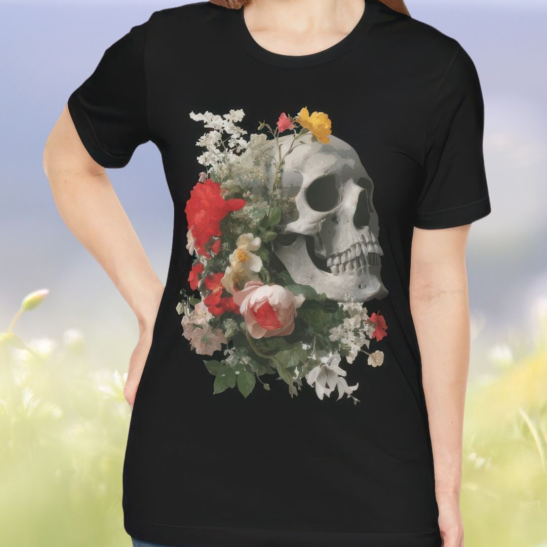 Flower Skull T-Shirt