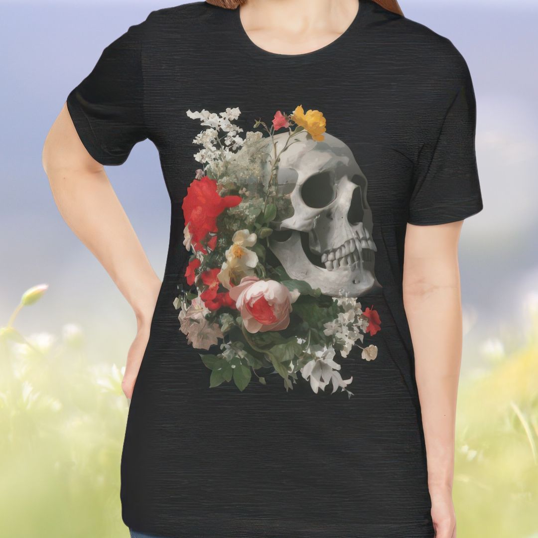 Flower Skull T-Shirt