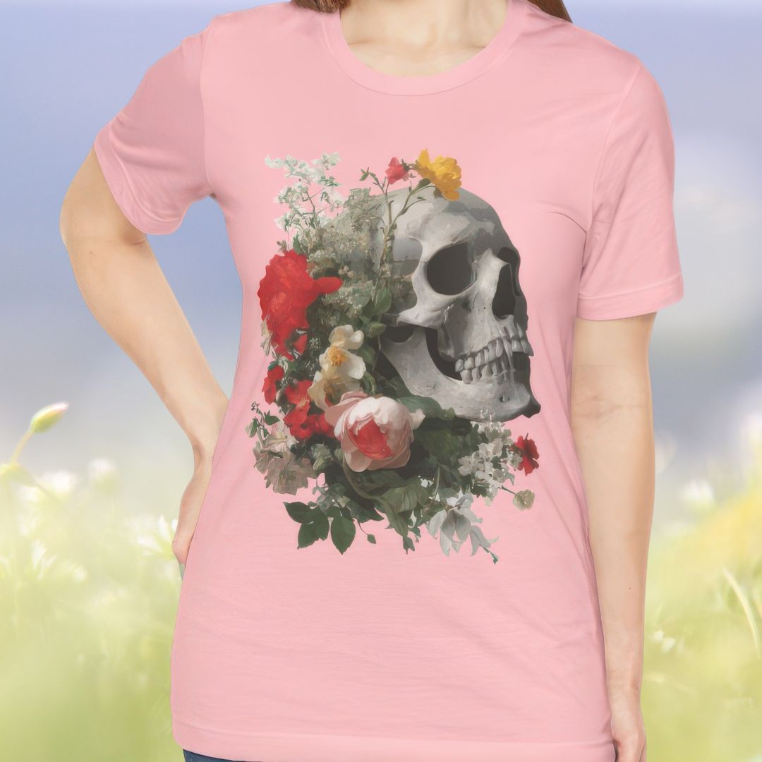 Flower Skull T-Shirt