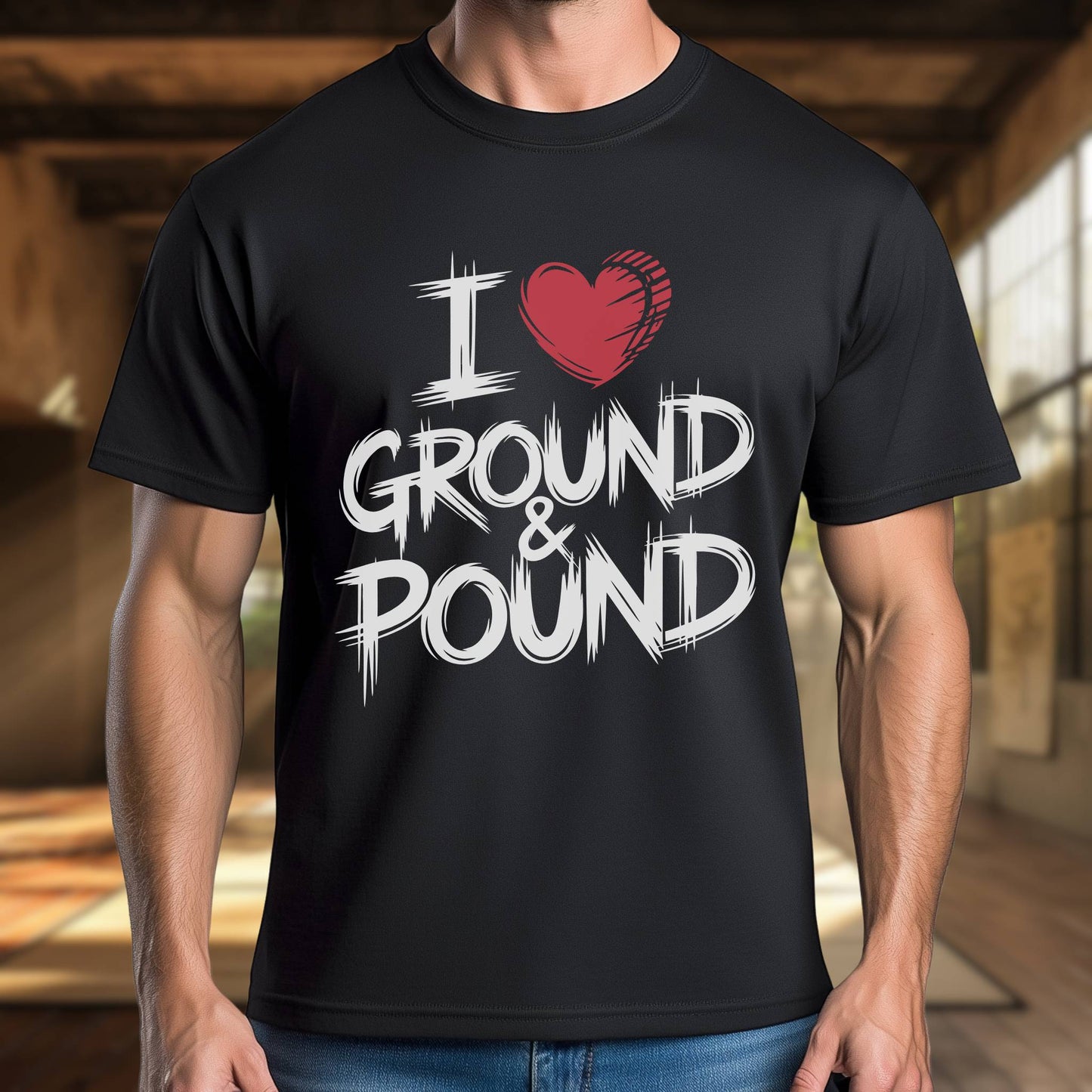 I Heart Ground And Pound T-Shirt