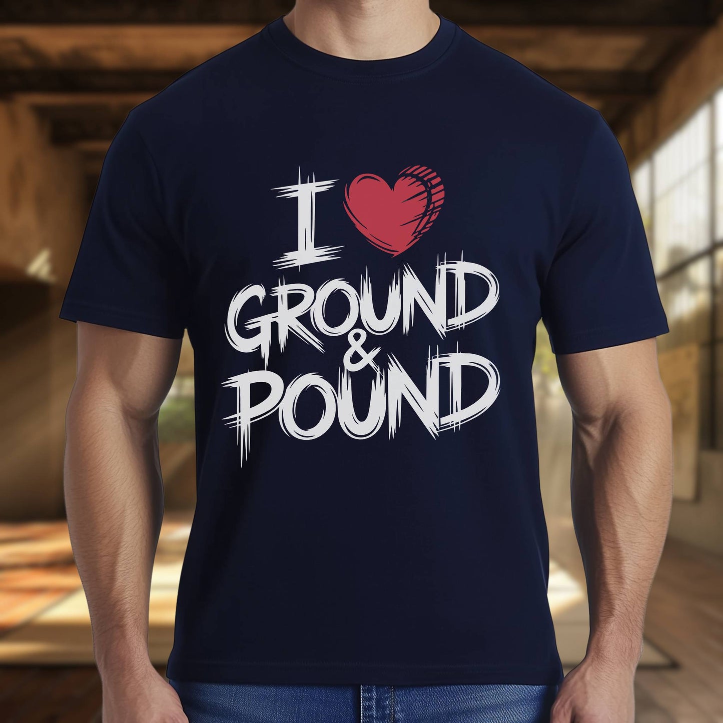 I Heart Ground And Pound T-Shirt