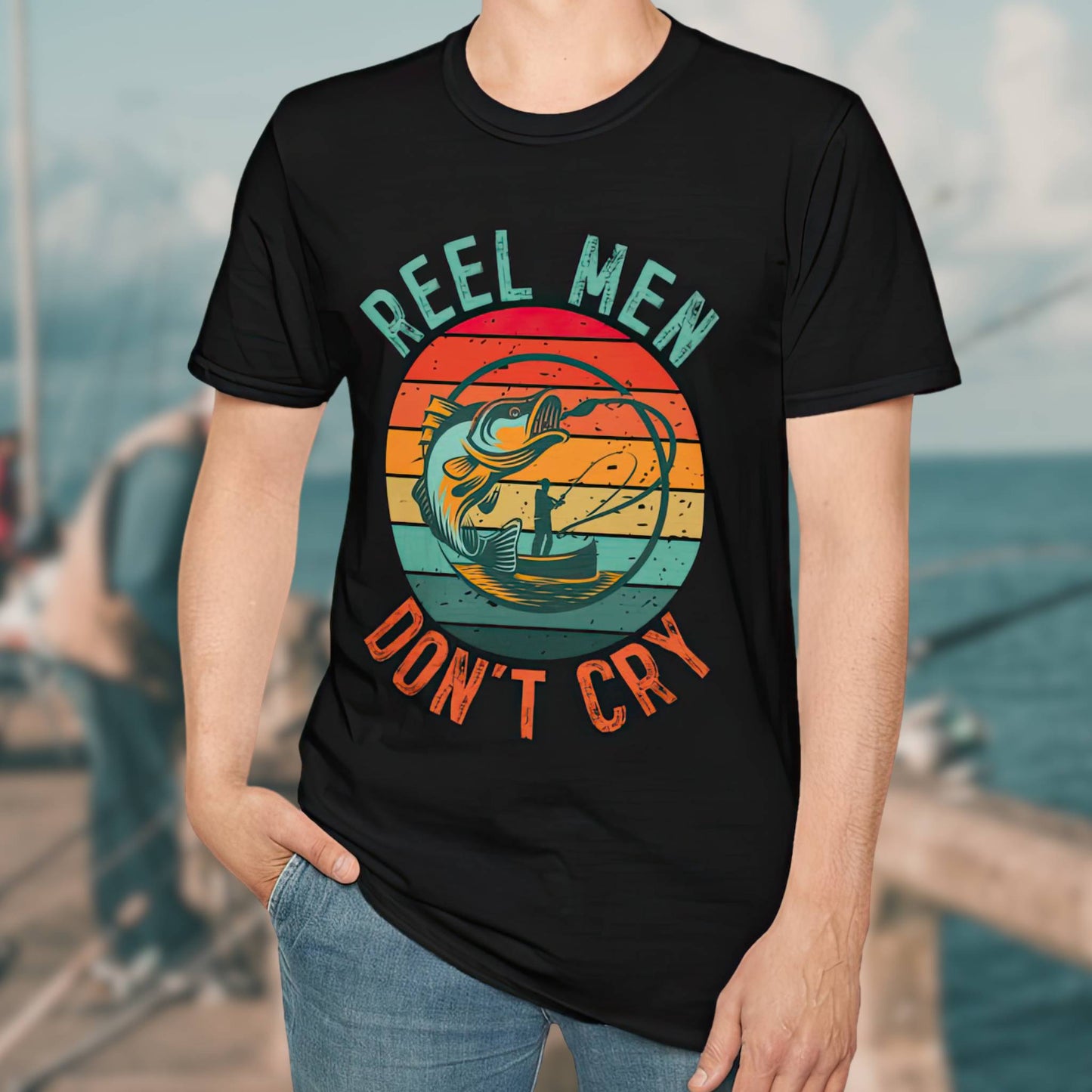 Reel Men Don't Cry T-Shirt