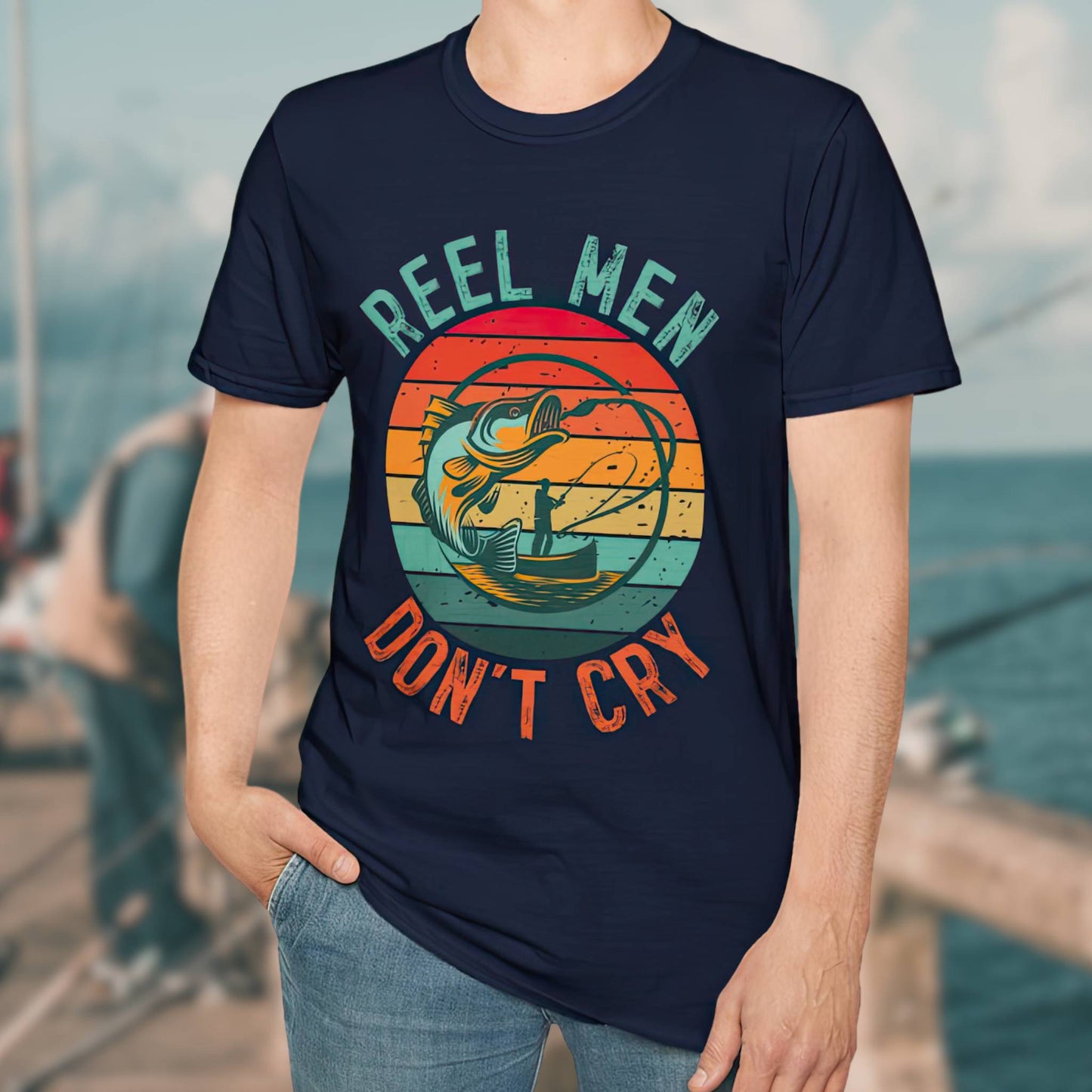Reel Men Don't Cry T-Shirt