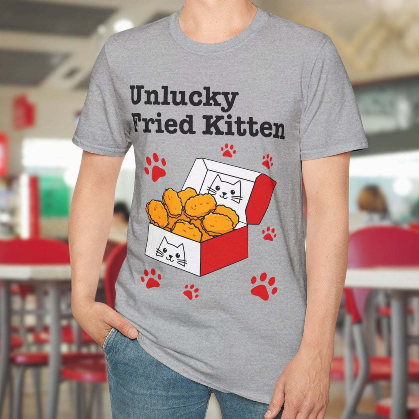 Unlucky Fried Kitten T-Shirt
