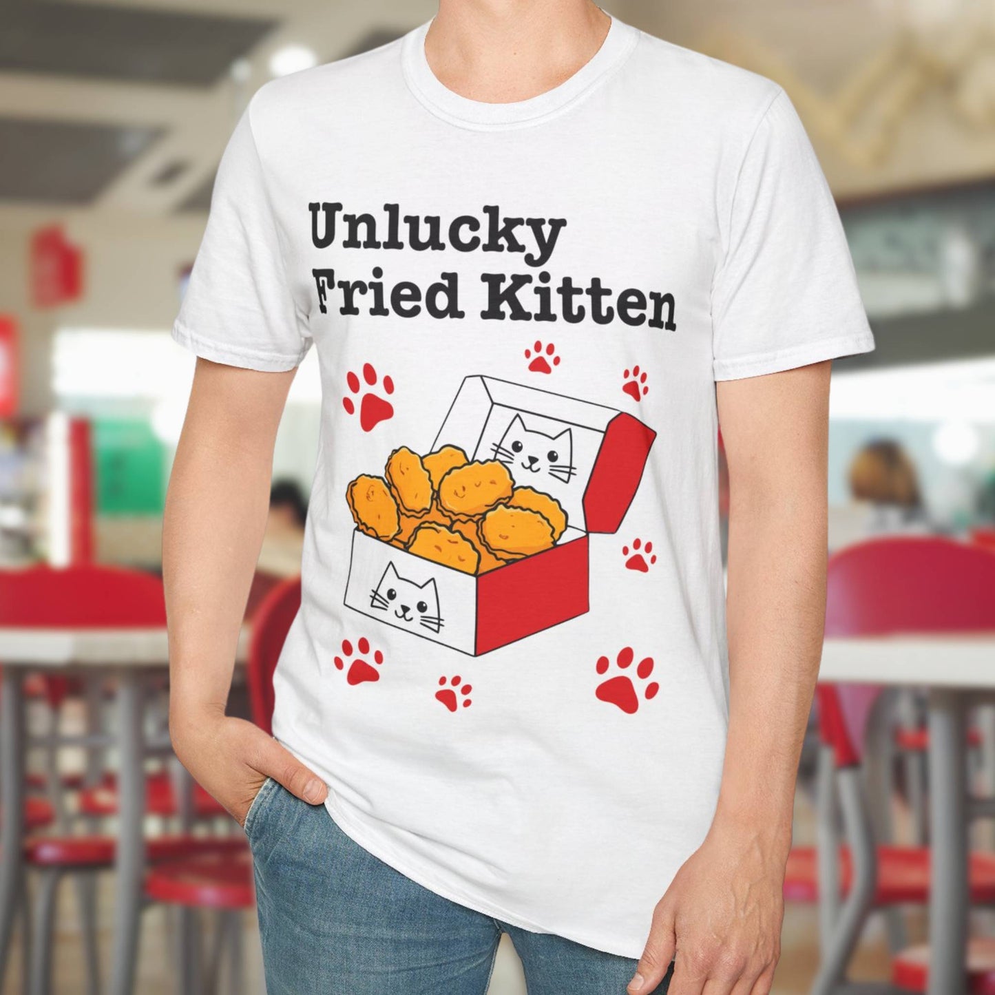 Unlucky Fried Kitten T-Shirt