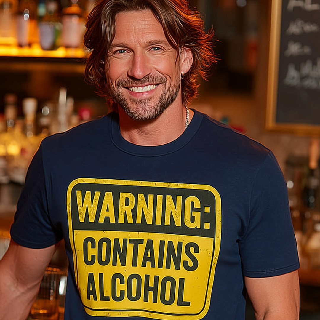 Warning Contains Alcohol T-Shirt